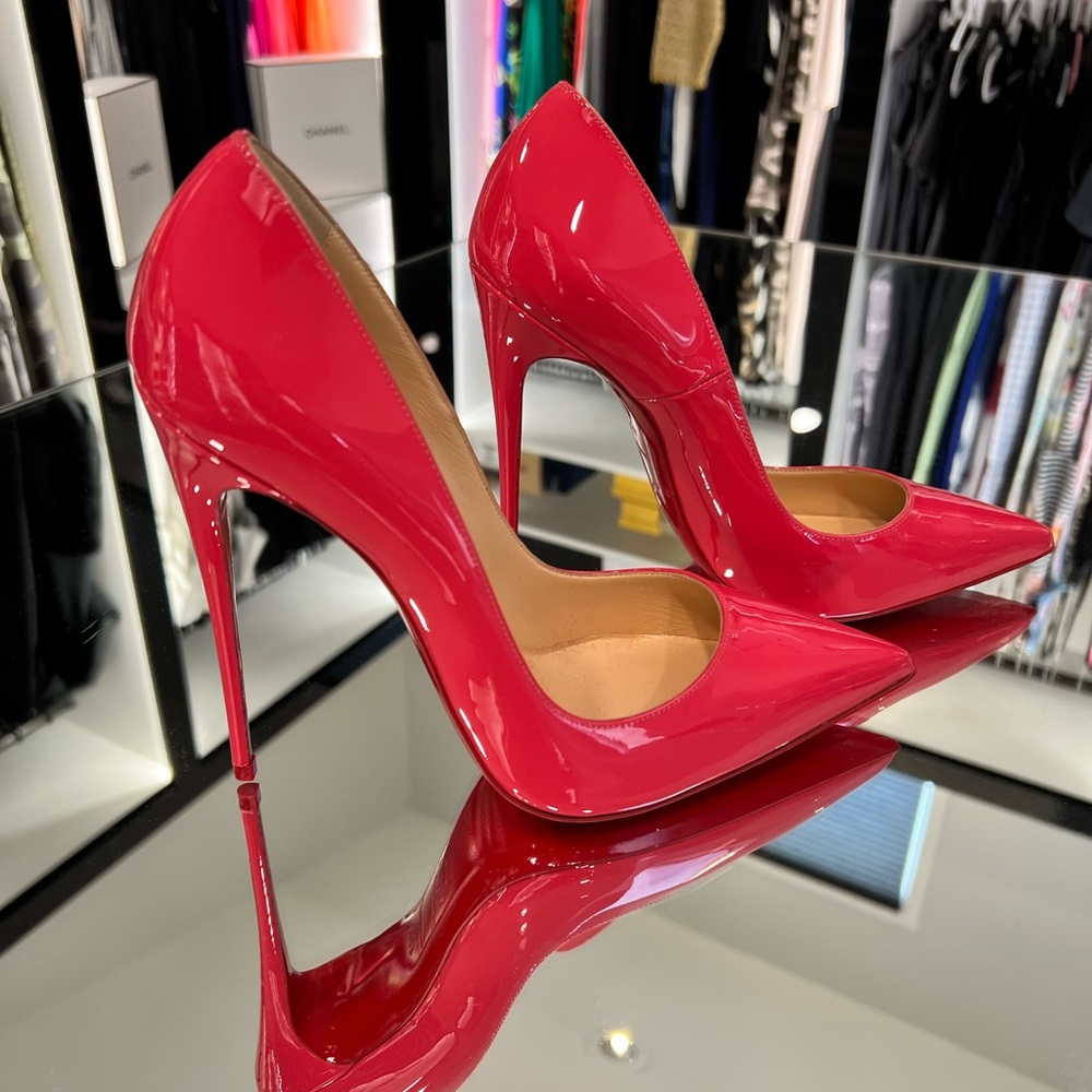 Christian Louboutin Begonia pink heels